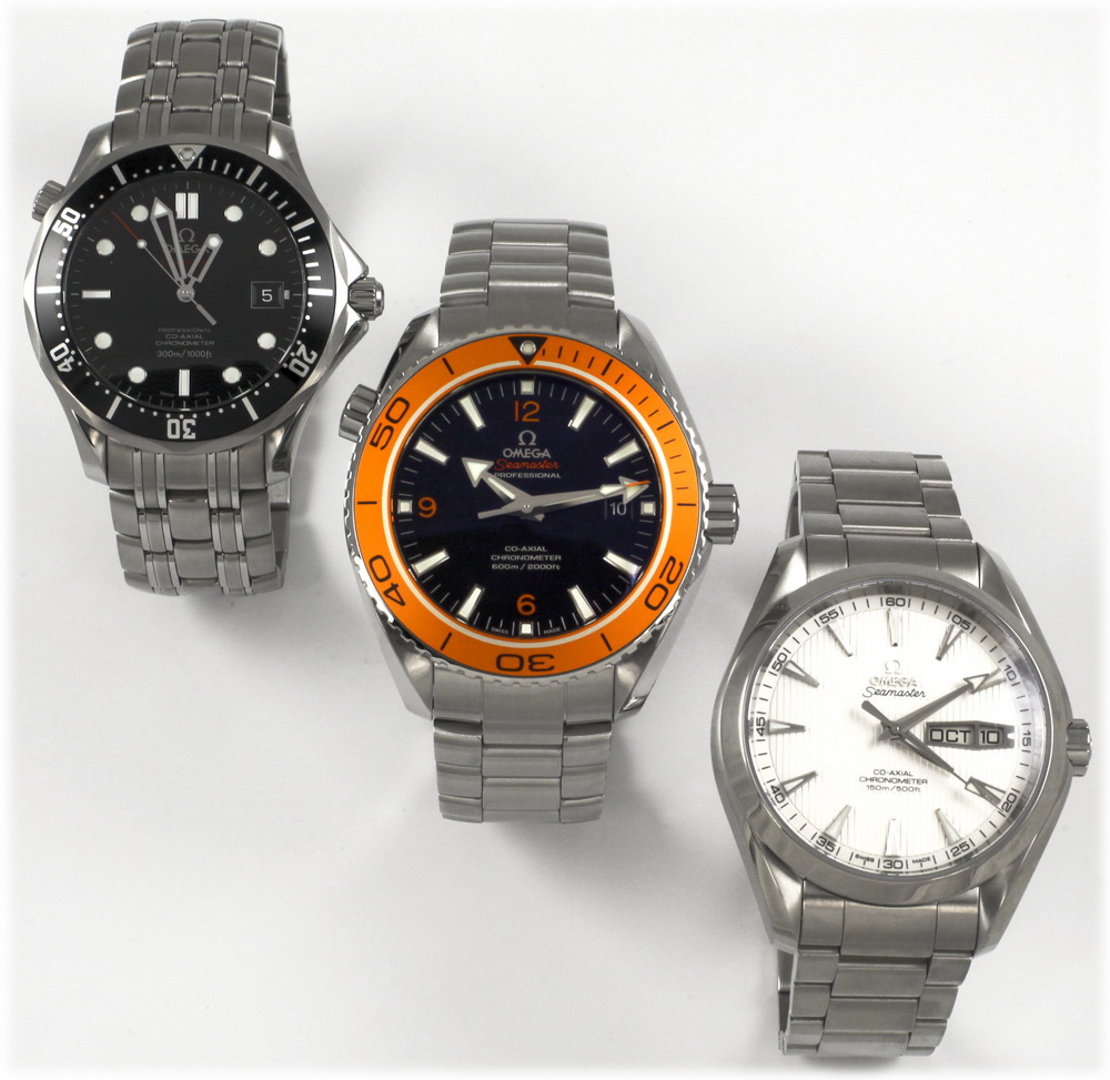 omega seamaster types