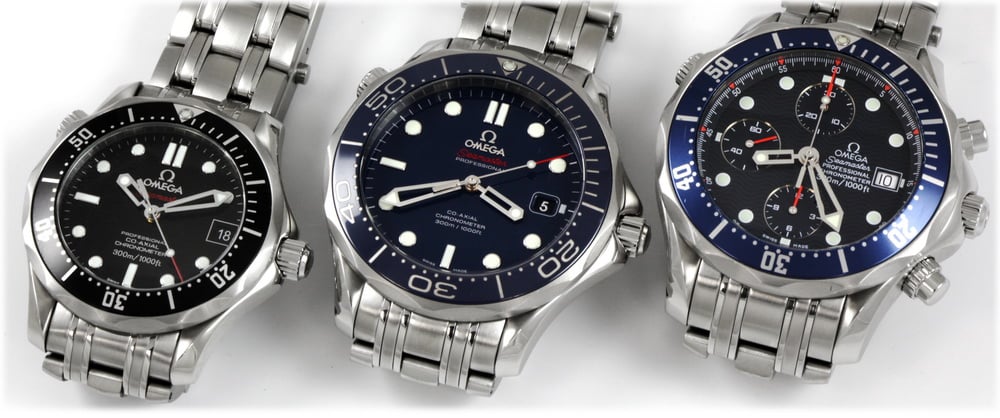 omega seamaster 300m size