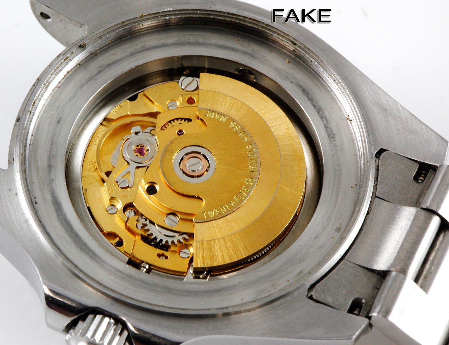 genuine rolex movement