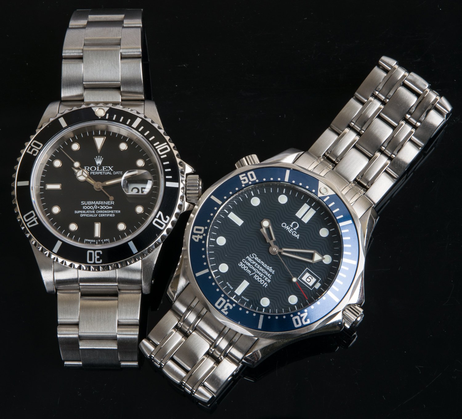 rolex submariner vs seamaster