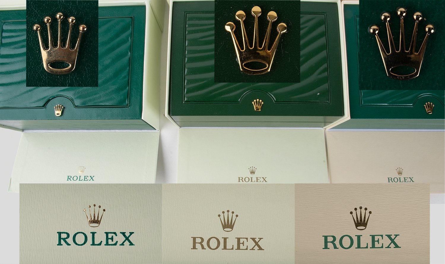 Rolex Boxes, Fake and Real