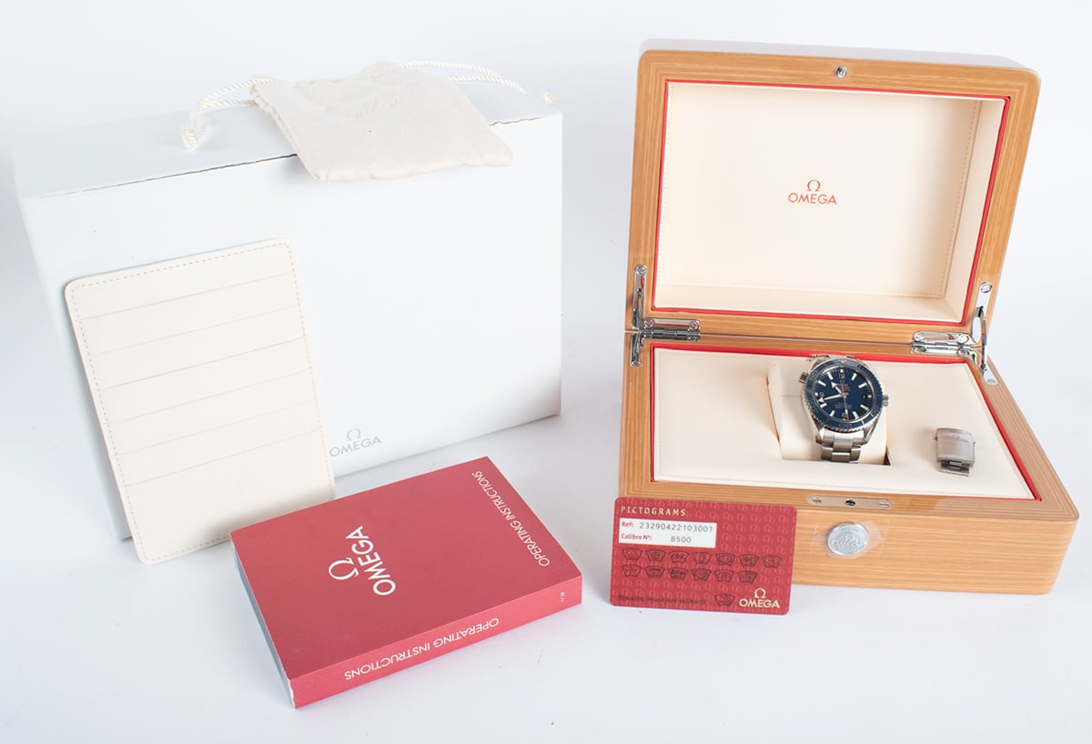 Omega Seamaster Planet Ocean 232.90.42.21.03.001 - Blue Dial