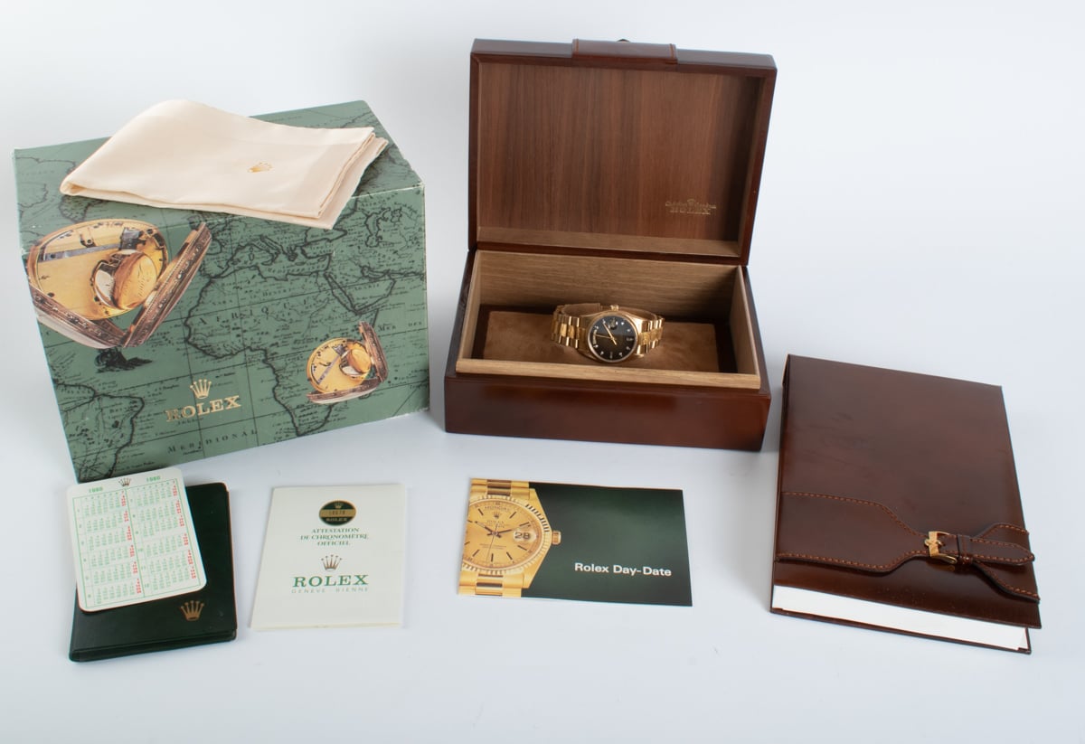 Rolex Day-Date President 18078 - SOLD OUT - 1978 Diamond Crazed