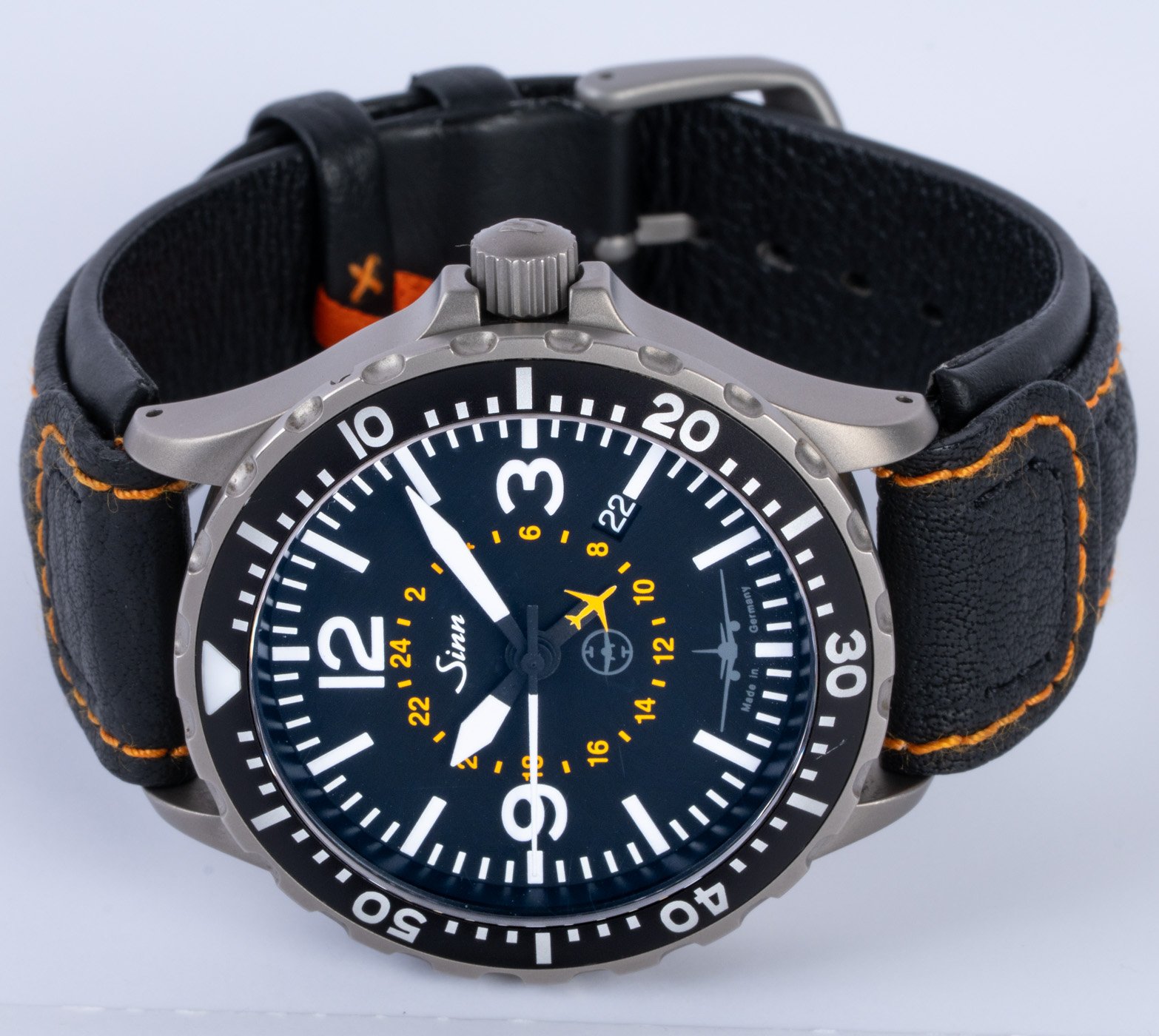 Sinn 857 UTC 'Lufthansa Cargo L.E.' 857 UTC - Tegimented Steel