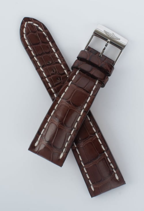 Breitling Alligator Tang Strap 