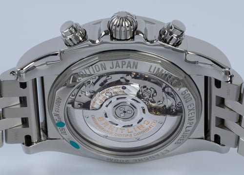 Caseback of Chronomat 44 Airborne