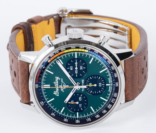 Front View of Premier Top Time 'Mustang' Chronograph