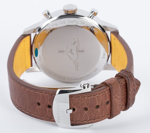 Rear / Band View of Premier Top Time 'Mustang' Chronograph