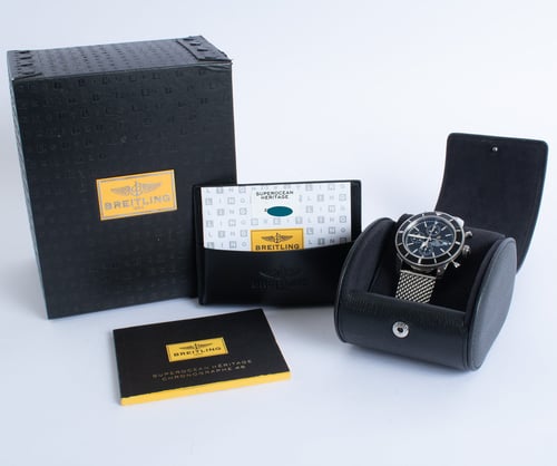 Box / Paper shot of SuperOcean Heritage Chronograph