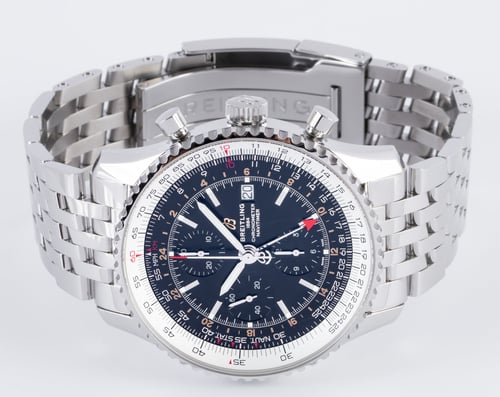 Front View of Navitimer 1 Chrono GMT 46