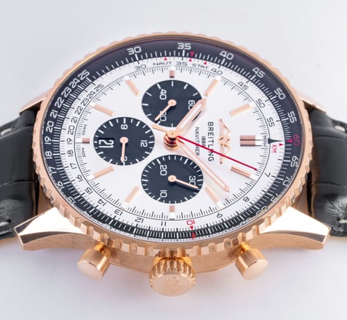 Crown Side Shot of Navitimer B01 Chronograph 46