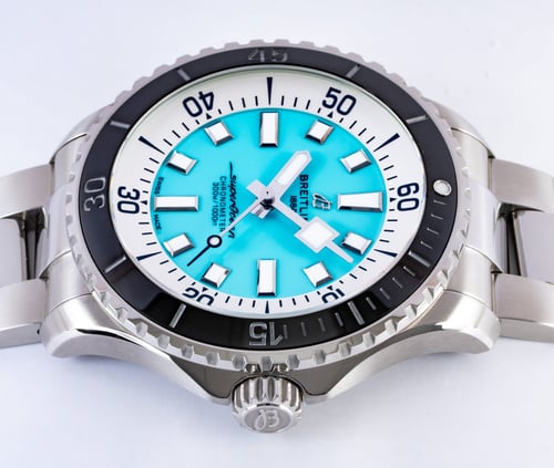 Crown Side Shot of SuperOcean Automatic 44