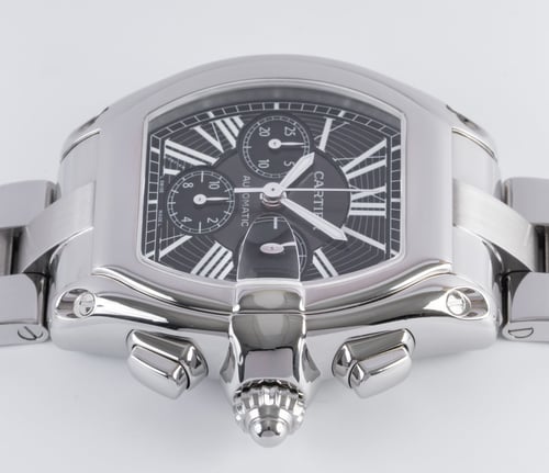 Crown Side Shot of Roadster Chronograph
