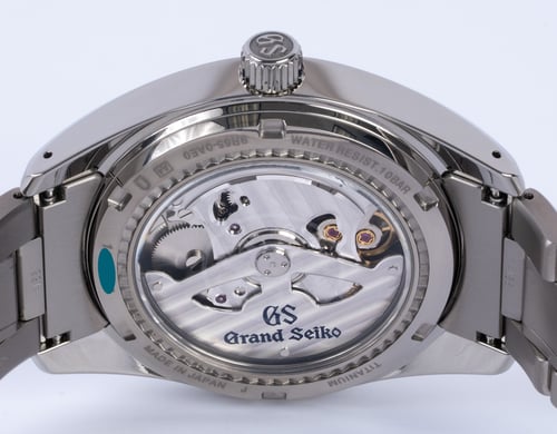 Caseback of Heritage 'Snowflake'