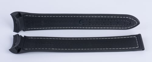 Yet another Photo of  of Long Rubber Strap for Omega Planet Chrono