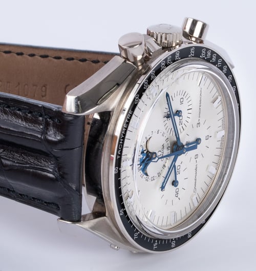 Dial Shot of Speedmaster Moon Phase Moonwatch