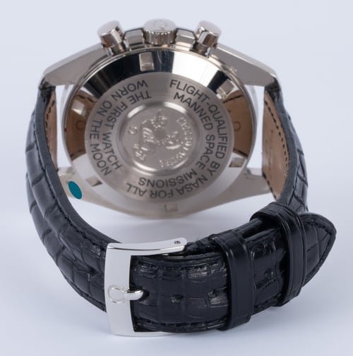 Rear / Band View of Speedmaster Moon Phase Moonwatch