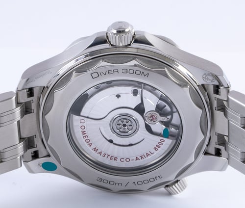 Caseback of Seamaster Diver 300M
