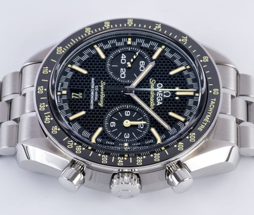 Crown Side Shot of Speedmaster Super Racing