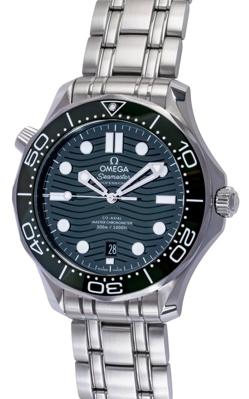 Omega - Seamaster 'Green' Diver 300M 210.32.42.20.10.001