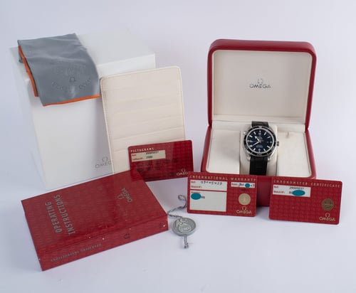 Box / Paper shot of Seamaster Planet Ocean XL