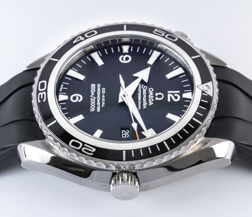Crown Side Shot of Seamaster Planet Ocean XL
