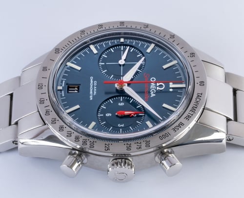 Crown Side Shot of Speedmaster '57 Chronograph