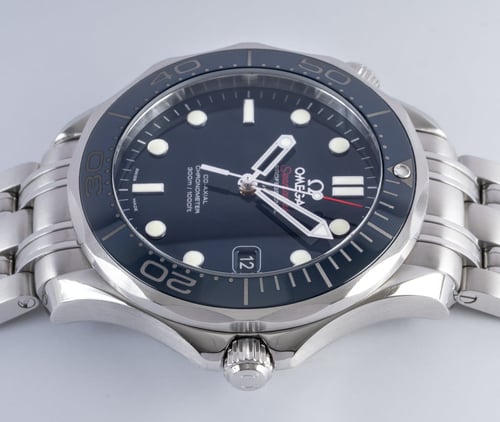Crown Side Shot of Seamaster Diver 300M