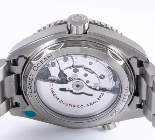 Caseback of Seamaster Planet Ocean Master 43.5MM