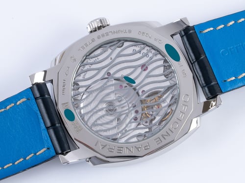 Caseback of Radiomir 1940 42 Boutique Edition