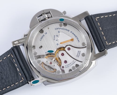 Caseback of Luminor 1950 3 Days 47mm
