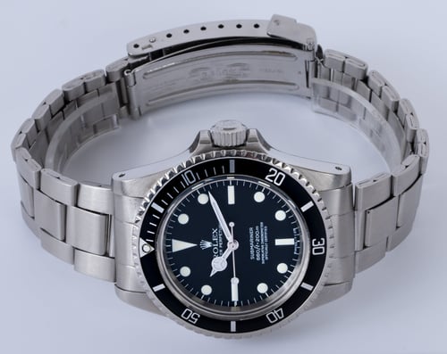 Front View of Submariner 'Feet First'