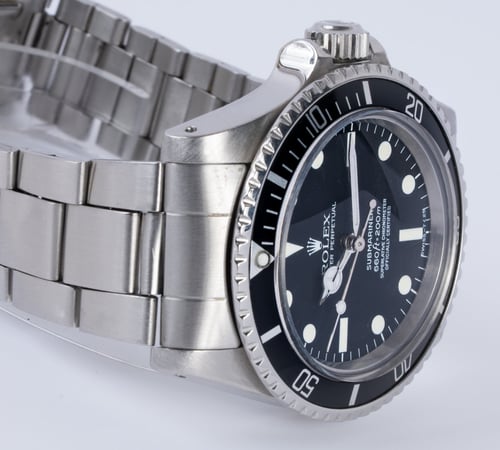 Dial Shot of Submariner 'Feet First'