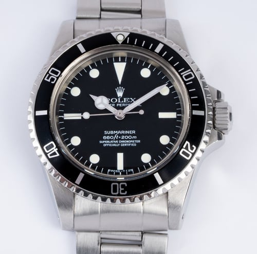 Front Shot  of Submariner 'Feet First'