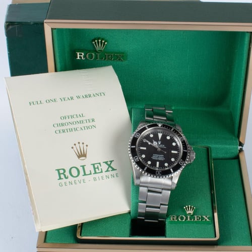 View in Box of Submariner 'Feet First'