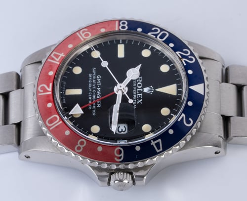 Crown Side Shot of GMT-Master 'Pepsi'