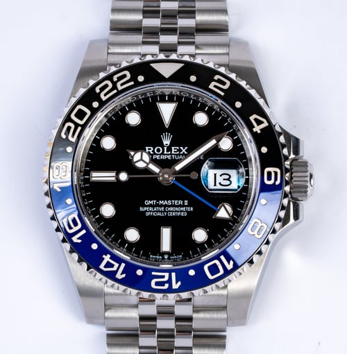 Front Shot  of GMT-Master II 'Batgirl'