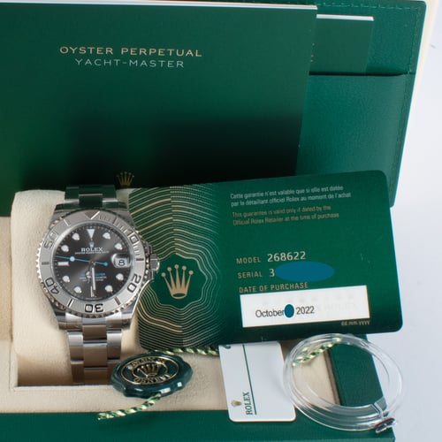 View in Box of Yacht-Master 37