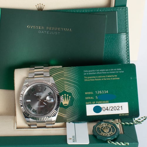 View in Box of Datejust 41
