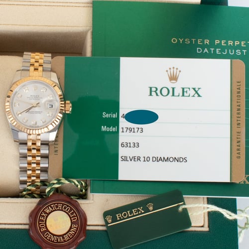 View in Box of Ladies Datejust