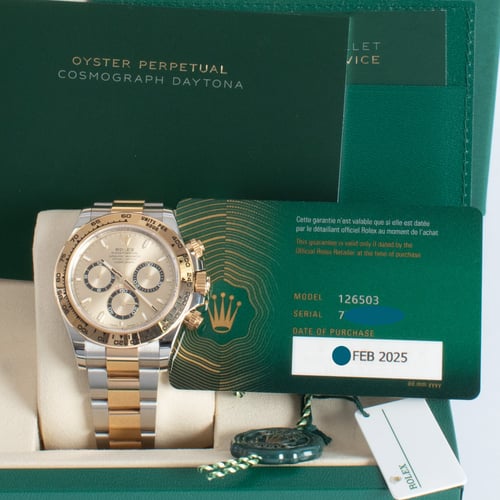 View in Box of Daytona Cosmograph