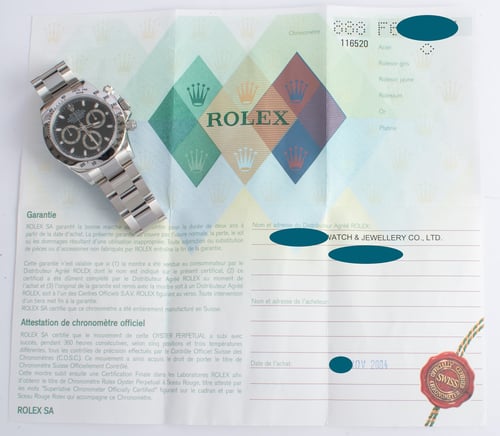 Paper shot of Daytona Cosmograph