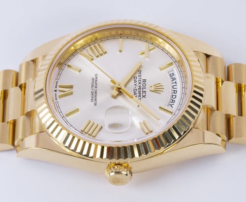 Crown Side Shot of Day-Date 40 President