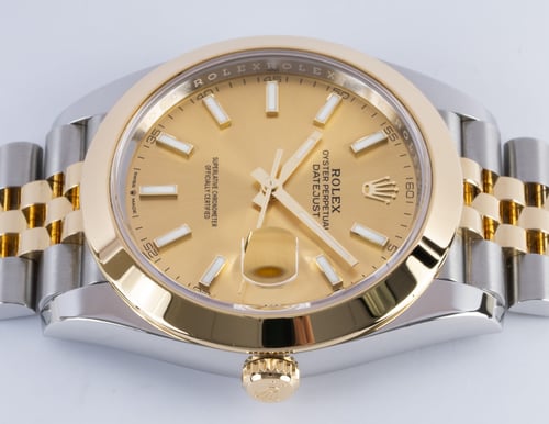 Crown Side Shot of Datejust 41