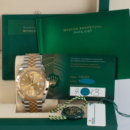 View in Box of Datejust 41