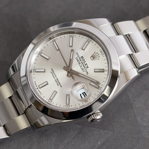 Stylied photo of  of Datejust 41