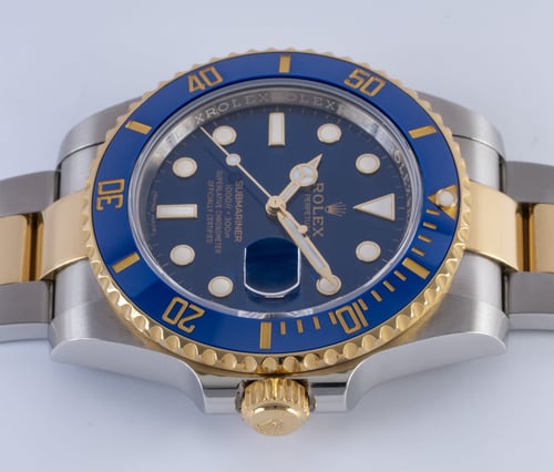 Crown Side Shot of Submariner Date