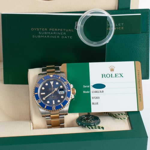 View in Box of Submariner Date