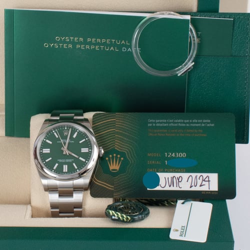 View in Box of Oyster Perpetual 41