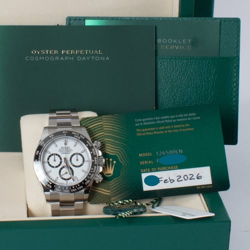 View in Box of Daytona Cosmograph